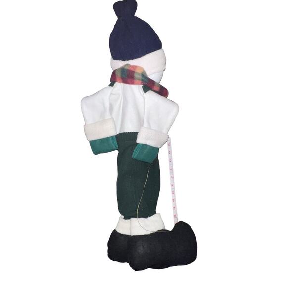 Advent Snowman Christmas Calendar with attached snowman countdown marker 26”L - Picture 4 of 9